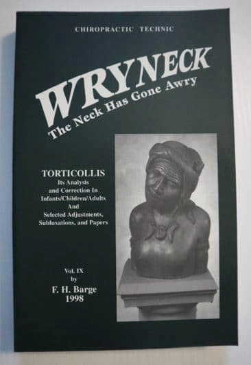 Chiropractic La Crosse WI Wryneck Book
